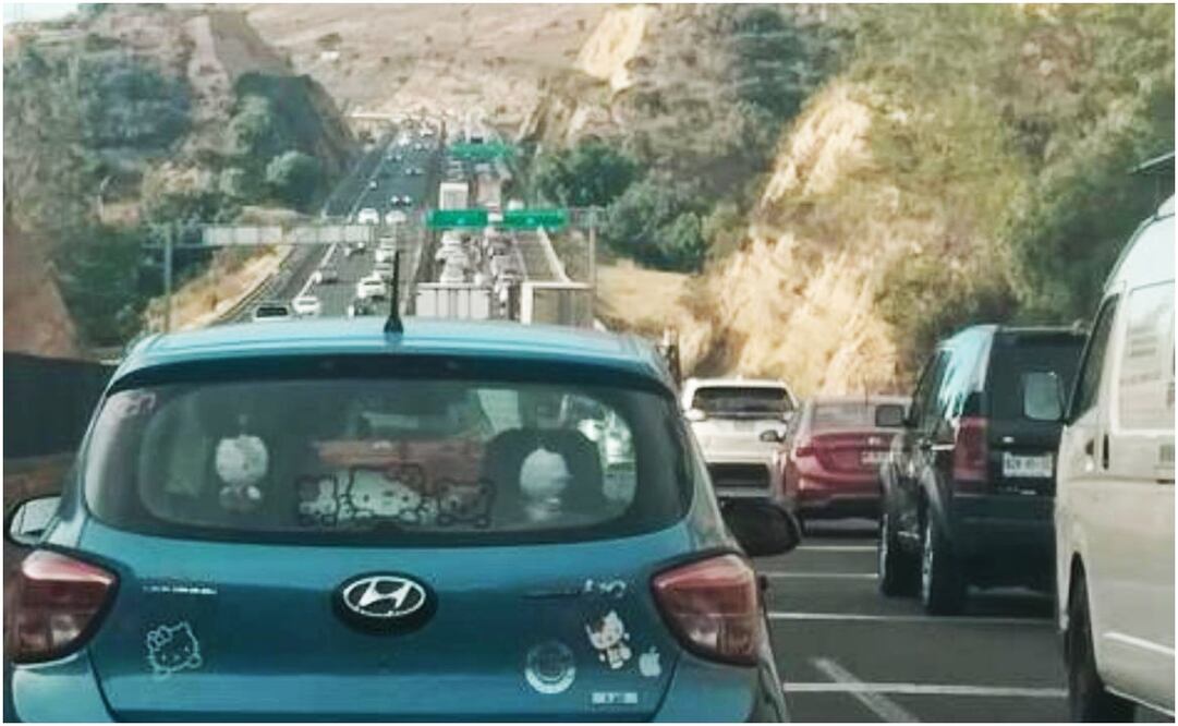 Bloqueos y caos vial hoy miércoles 10 de enero. Foto: Especial