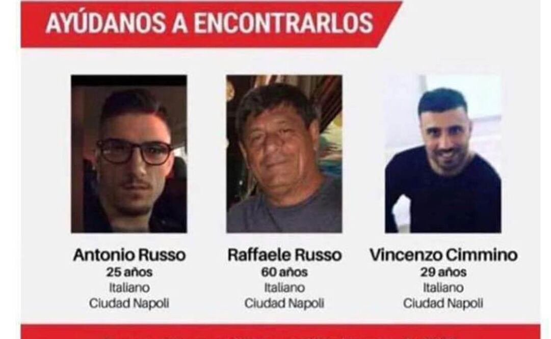 Familiares de italianos desaparecidos dicen estar "abandonados"; se van de México por miedo