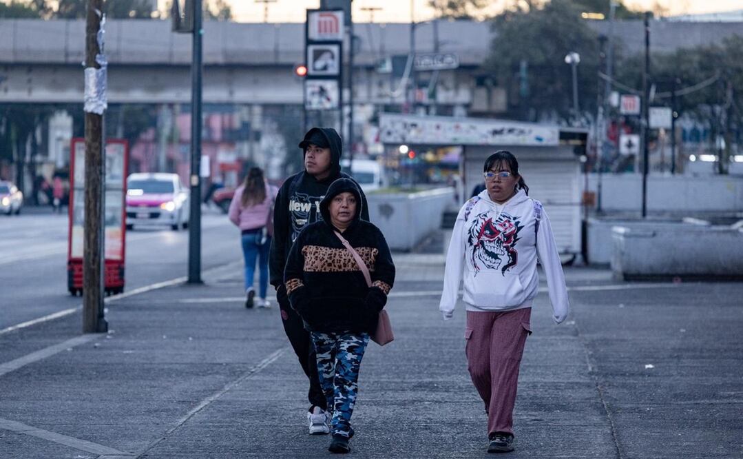 Continúan las bajas temperaturas por la mañana en la Ciudad de México. Foto: Hugo Salvador / EL UNIVERSAL
