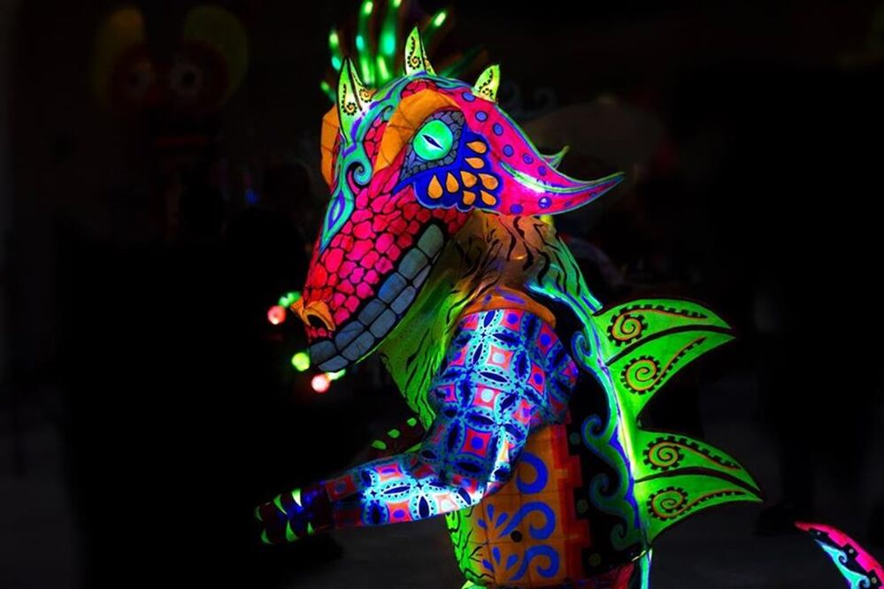  En esta Noche de Museos habrá un desfile de  alebrijes iluminados. (Foto: Facebook Museo de Arte Popular) 