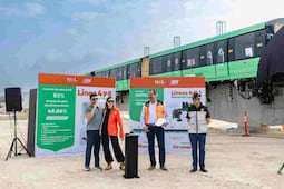 Samuel García y Mariana Rodríguez supervisan primer monorriel de las líneas 4 y 6 del Metro; destacan movilidad del Estado