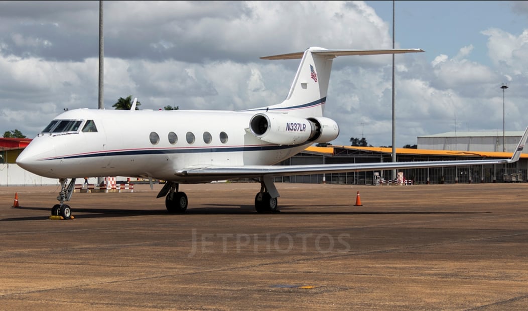 Modelo: Gulfstream III. Foto:  Faragh Djoemai/Jetphotos.com