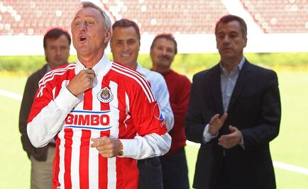 Cruyff dejó huella en México en su paso por Chivas