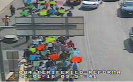 Manifestaciones provocan caos vial en la Ciudad de México