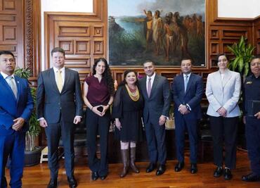 Clara Brugada se reúne con Omar García Harfuch; preparan estrategia de seguridad para el Mundial 2026 en CDMX