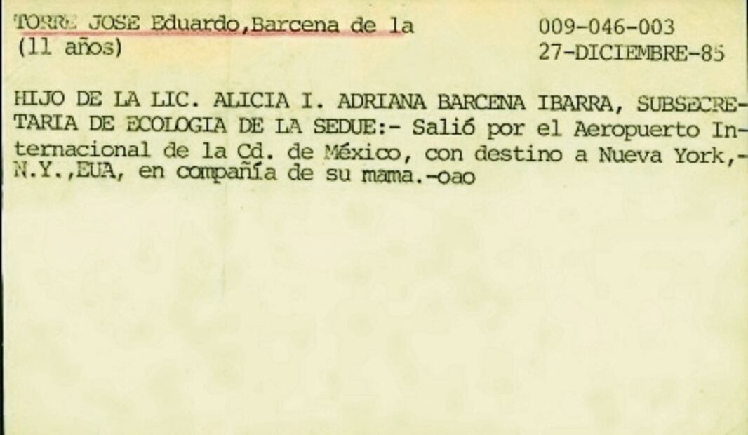 DFS vigiló a la titular de la Cancillería, Alicia Bárcena