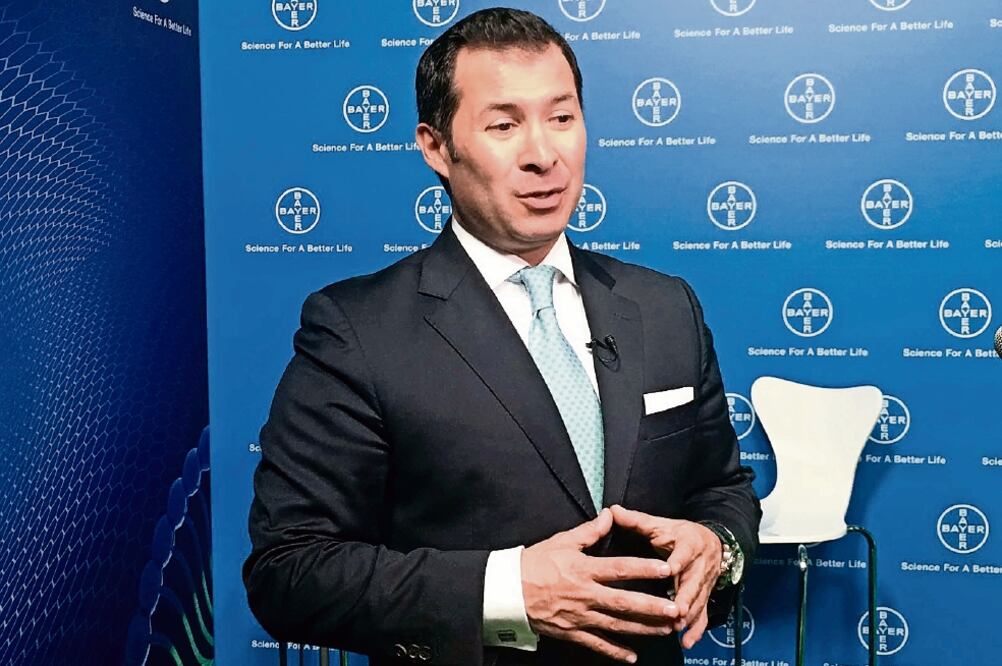 Eduardo Magallanes, vicepresidente de Bayer Pharmaceuticals para América Latina. (MIGUEL ÁNGEL PALLARES. EL UNIVERSAL)