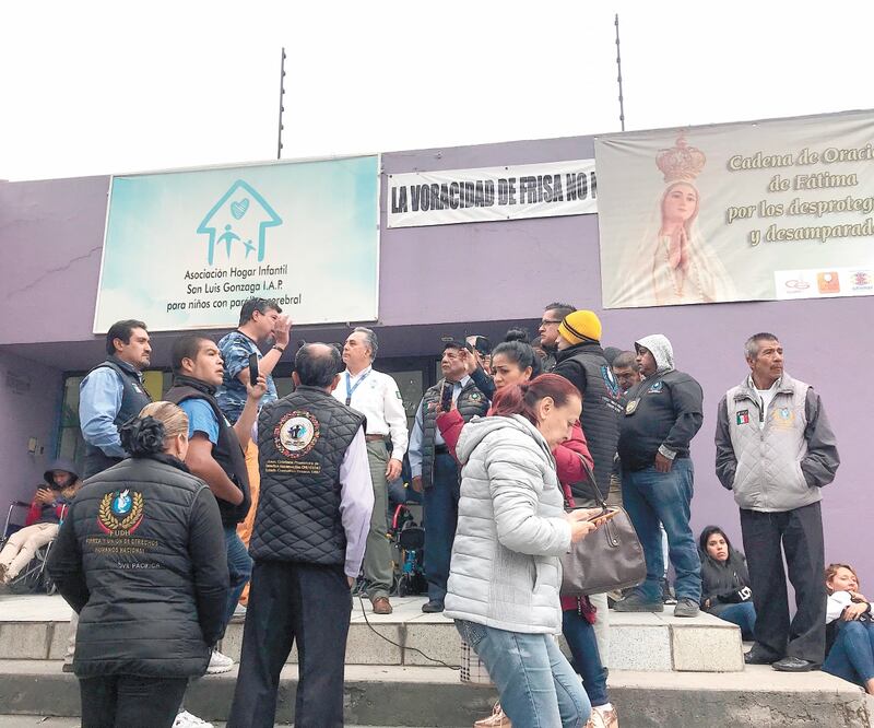 Por sexta ocasión, se postergó el desalojo de la casa hogar San Luis Gonzaga, pues no hay condiciones para sacar a 50 internos. Foto/REBECA JIMÉNEZ. EL UNIVERSAL
