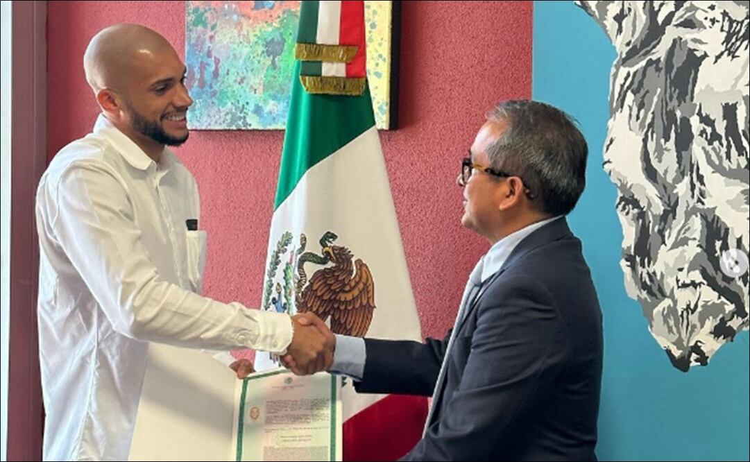 Matheus Dória ya es mexicano - Foto: Instagram