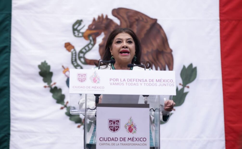 Clara Brugada y alcaldes se unen; rechazan impuestos arancelarios de EU a productos mexicanos. Foto: Especial