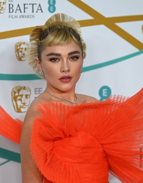 Florence Pugh impacta con vestido semitransparente en los BAFTA 2023
