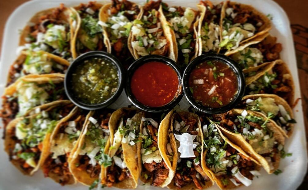 Rosca de Reyes de tacos. Foto: Las Cebollas / Facebook