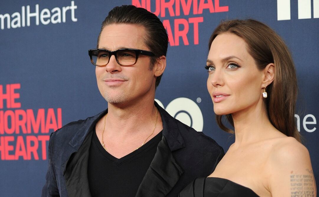 Angelina Jolie y Brad Pitt. Foto: AP