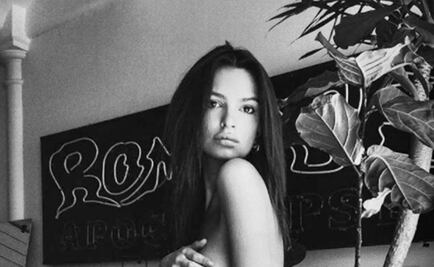 Emily Ratajkowski se deja ver desnuda en Instagram