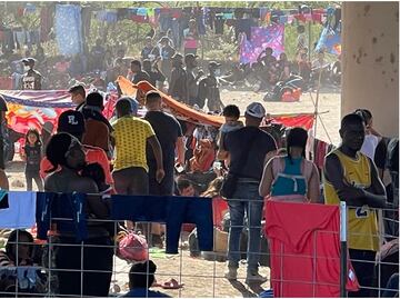 Haitianos cambian "sueño americano" por "trabajo en México"