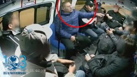 “A ver señores, quietos prietos”, así asaltan en un minuto combi del Edomex