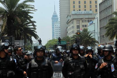 Vigilarán 4 mil elementos marcha con motivo del "Halconazo"