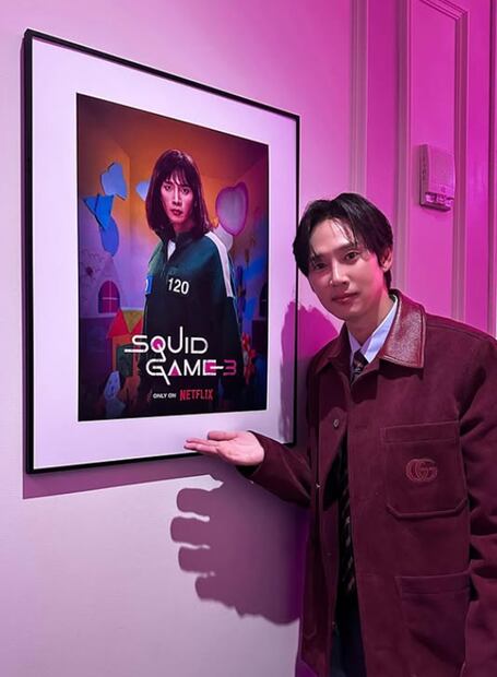 El actor Park Seong-hoon. Foto: Instagram oficial.