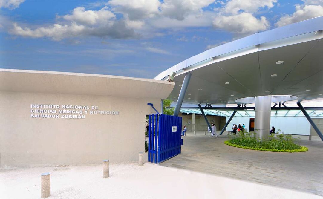 Fachada del Instituto Nacional de Ciencias Médicas y Nutrición Salvador Zubirán Foto: Especial