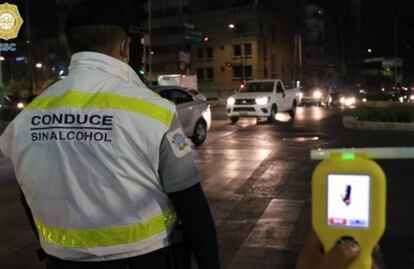 Caen 141 conductores en primeros 3 días del operativo alcoholímetro en CDMX 