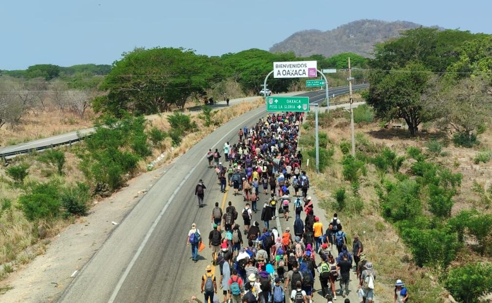 Se divide Viacrucis Migrante. Foto: Especial