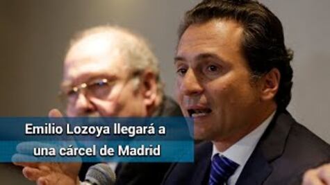 Trasladan a Emilio Lozoya a prisión en Madrid
