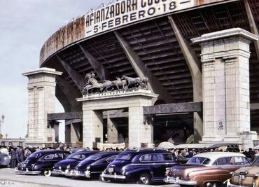 El Estadio y la plaza de toros de la colonia Ciudad de los Deportes