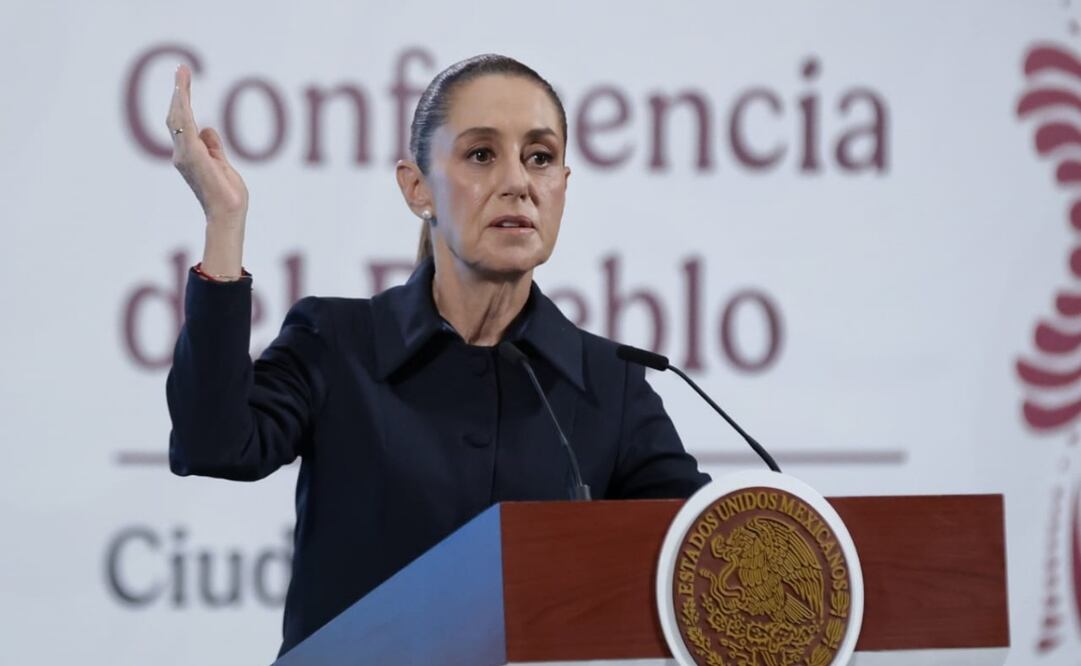 Conferencia matutina de la presidenta Claudia Sheinbaum Pardo el 21 de agosto de 2025. Foto: Fernanda Rojas / EL UNIVERSAL