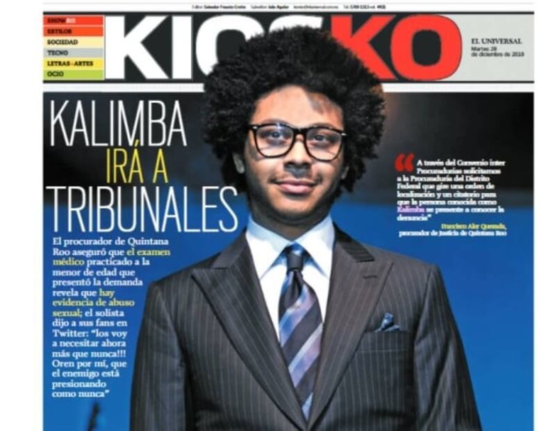 La polémica que enfrentó Kalimba cuando fue acusado hace 13 años de presunta violación 