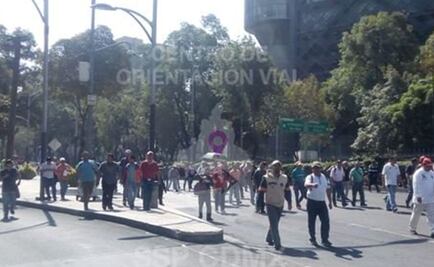 Por marcha en Reforma, Línea 7 del Metrobús aplica circuitos
