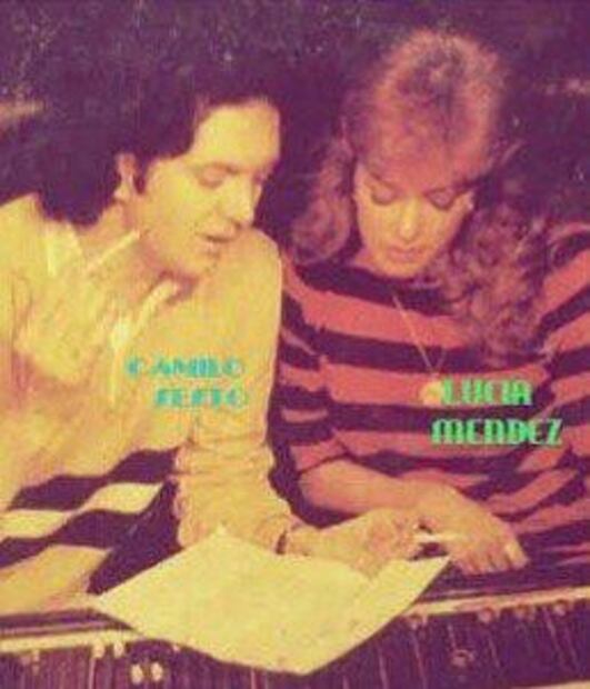 Lucía Méndez agradecida con Camilo Sesto