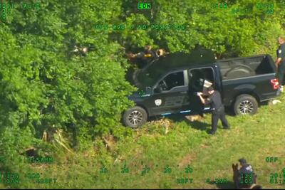 Delincuente roba patrulla y se estrella. Lo detienen, y vuelve a escapar robando otra unidad 