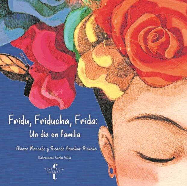 Libro sobre un día en la vida de Frida Kahlo de niña