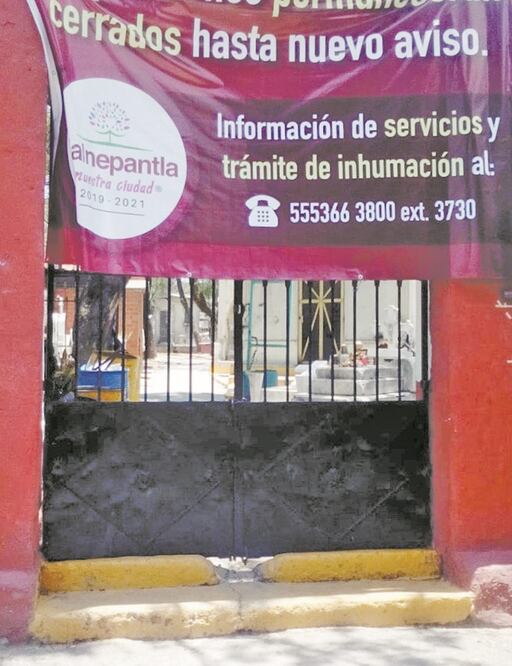 Tlalnepantla cerrará “con candado” 16 cementerios. Foto: REBECA JIMÉNEZ. EL UNIVERSAL