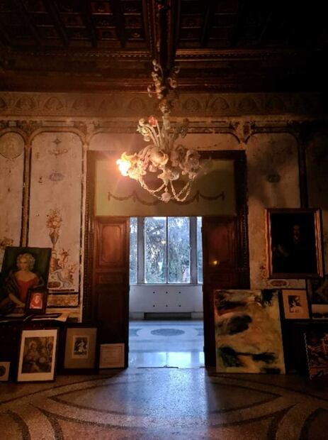 ¿Cuál es la historia de "Villa de Aurora", el palacio que contiene el único mural de Caravaggio?