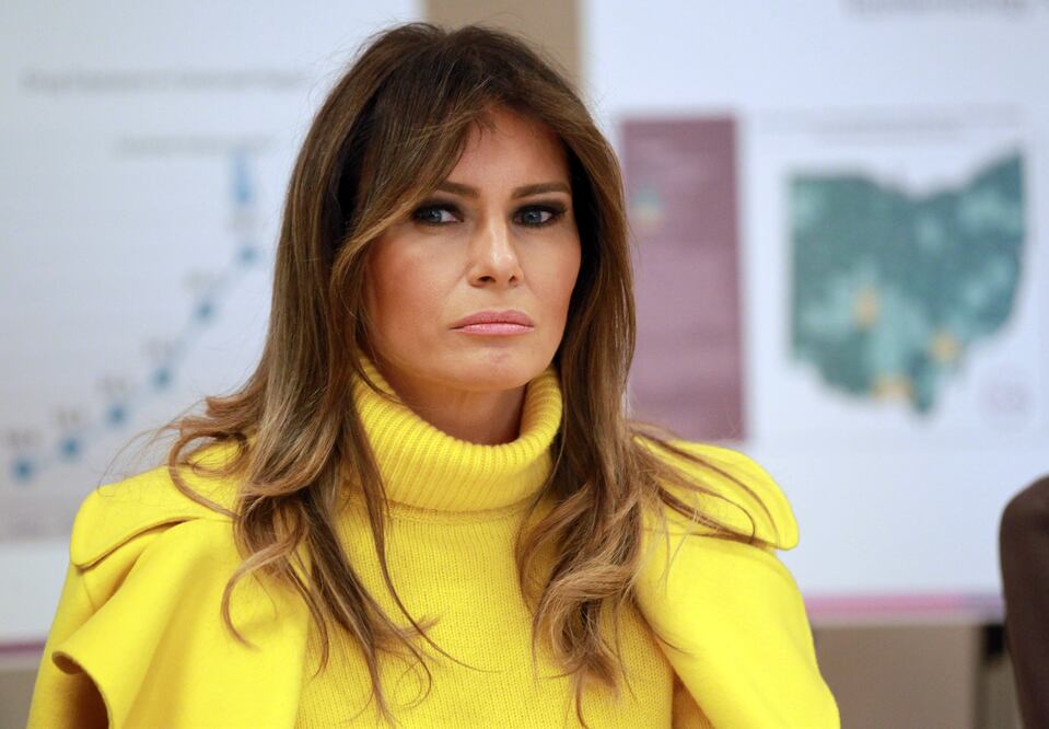 La primera dama de EU, Melania Trump (Foto: ReuterS)