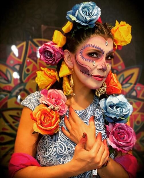 Peinados para tu look de catrina de Día de Muertos