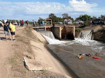 Perro correteó a niños que iban en cuatrimoto, al huir cayeron a canal; dos murieron ahogados en Sinaloa