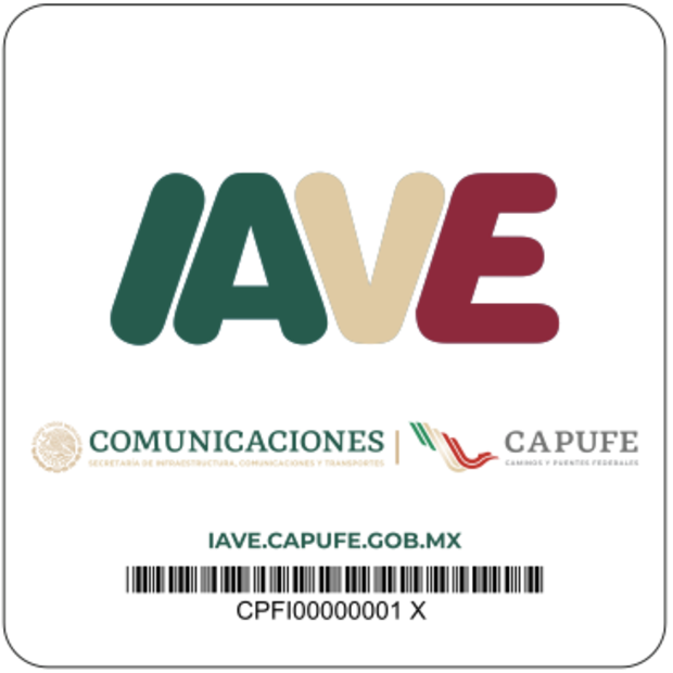 Puedes adquirir tu TAG IAVE a través de la página oficial de Capufe. Foto: Capufe.