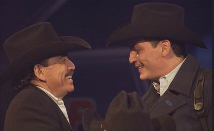 "Cayendo yo, saca mi disco", pidió Joan Sebastian a su hijo