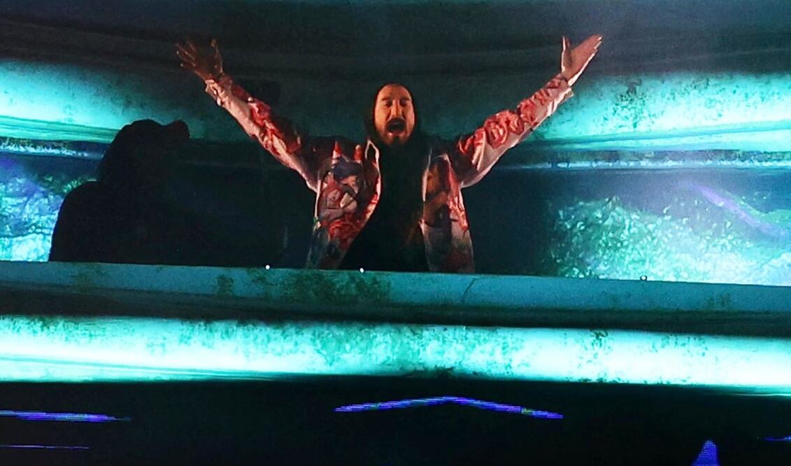 Steve Aoki se presentó en la última fecha del festival EDC.
Foto: EL UNIVERSAL / Berenice Fregoso
