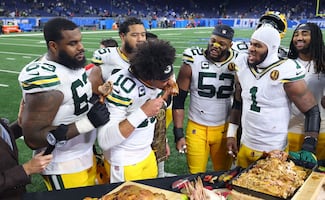 Green Bay Packers le estropean a Detroit Lions el Día de Acción de Gracias 