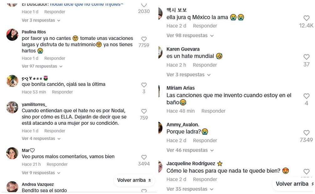 Ángela Aguilar  recibe comentarios negativos en video donde canta a favor de los migrantes.