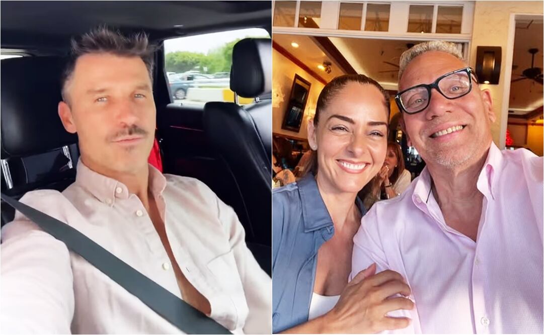 Leonardo y Andrea, hijos de Andrés García.
Fotos: Instagram, vía @leonardogarciaof y @realandreagarcia