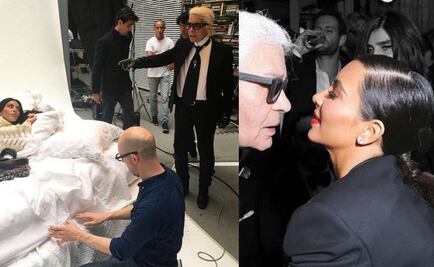 Kim Kardashian se despide de Karl Lagerfeld en Instagram