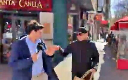 Juan Carlos Monedero, fundador de Podemos responde con violencia a reportero; “no le gusta que le hagamos ese tipo de preguntas”