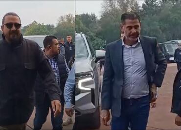 Amaury Vergara y Fernando Hierro son abucheados a su llegada a C.U