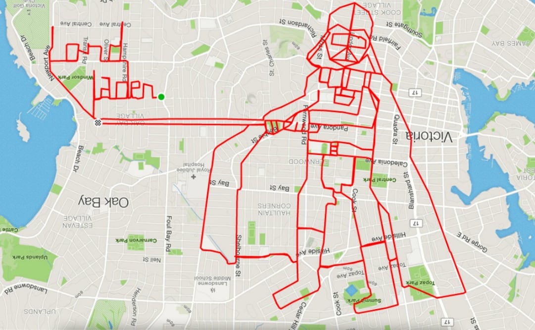 Desde Darth Vader hasta la ciudad de Río de Janeiro, son algunos de los 70 dibujos que Stephen ha creado. (Foto: Cortesía Stava.com)