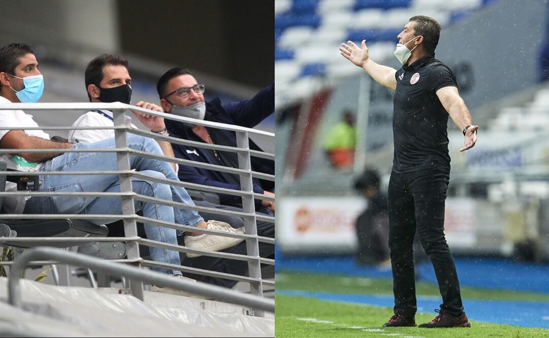 El cuerpo técnico de Rayados y Toluca no respetaron el protocolo sanitario - FOTO: Especial