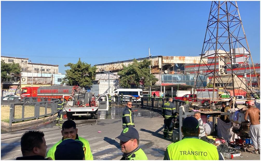 Incendio CDMX. Foto: Especial